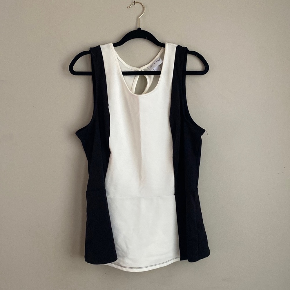 Pure Energy Peplum Top 2X